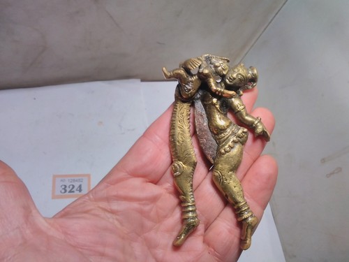 Indian brass nut crackers - brass,
