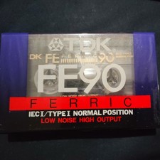 TDK FE90 Audio Cassette Tape