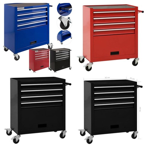 Tool trolley with drawers - tool,