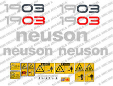 NEUSON 1903 DIGGER DECALS STICKER SET