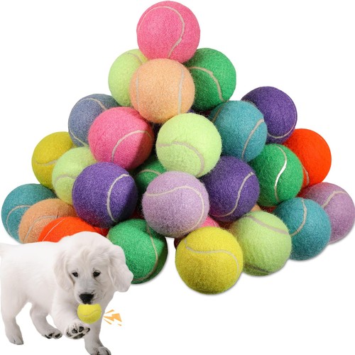 Pcs dog squeaky tennis - 50,