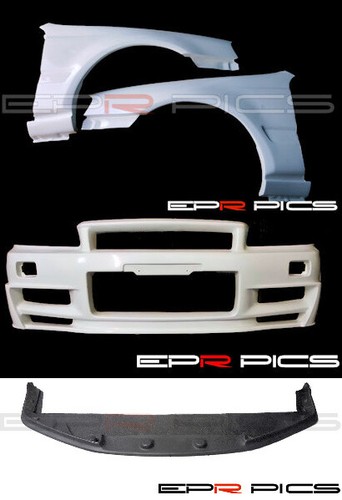 R34gtr conversion front fender - r34gtr,