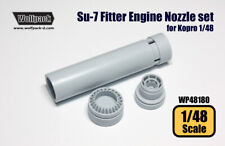Wolfpack WP48180, Sukhoi Su-7 Fitter Engine Nozzle set (for Kopro), SCALE 1/48