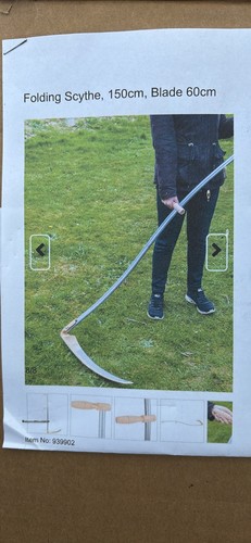 Scythe 150cm with - , blade
