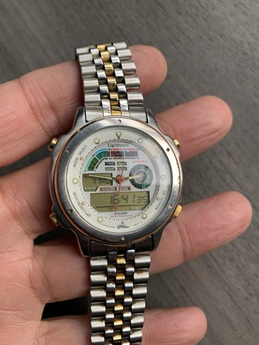 Vintage citizen ana digi - vintage, yacht