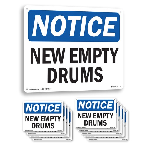New empty drums osha notice - osha,