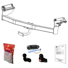 Witter Towbar for Nissan Qashqai 2007-2013 - Flange Tow Bar