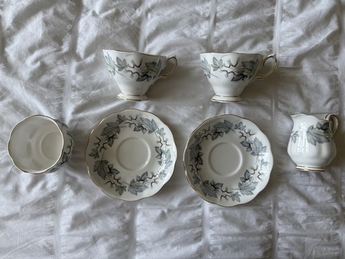 Royal albert silver - silver, bone