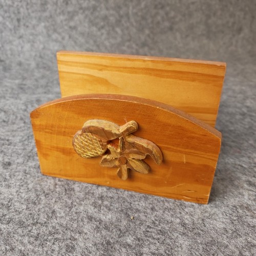 Wooden letter rack - letter,