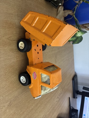 Tonka dump truck yellow - tonka,
