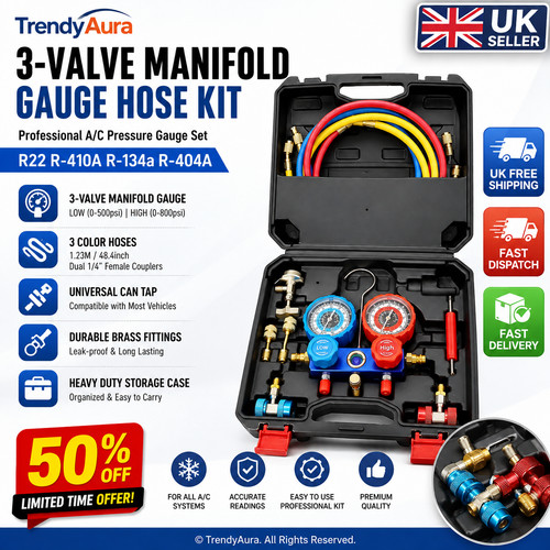 Refrigerant manifold gauge - refrigerant,