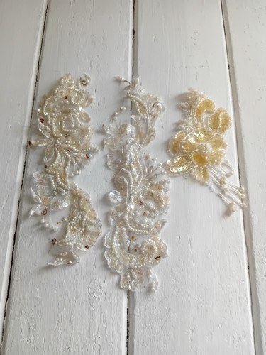 Vintage bridal organza - 3,