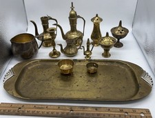Brass Lot Of 12 Items Catholic