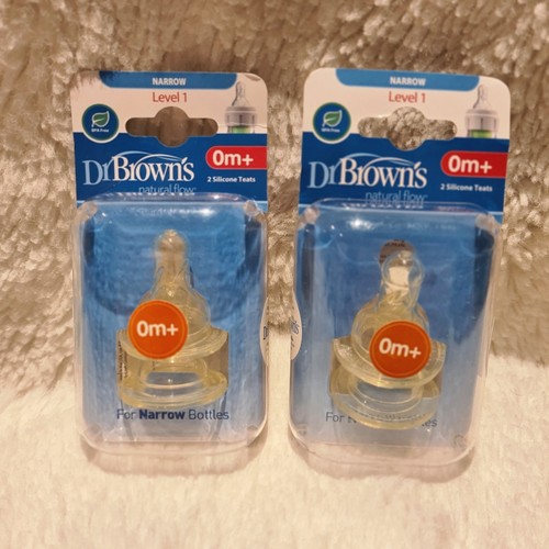 Brown narrow bottle - narrow, teats