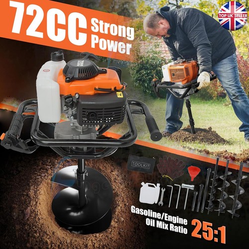 72cc petrol post - 72cc, borer