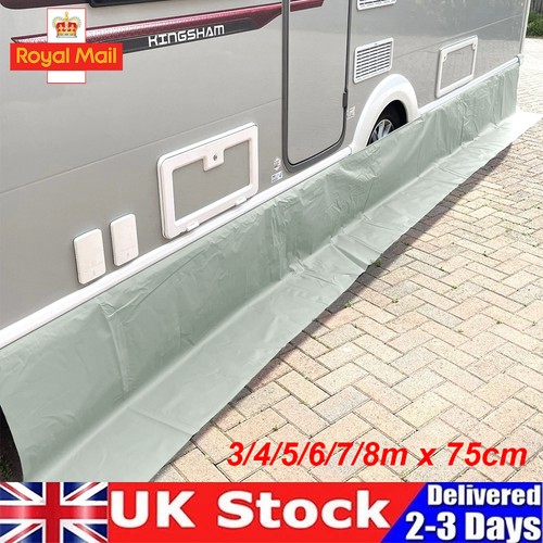 Caravan awning draught skirt - caravan,