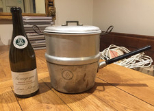 Falcon Aluminium Ware Double Steamer Boiler Saucepan Ban Marie