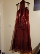 Debut Women's Long Red Evening