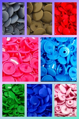 100 sets kam snaps - size, 20