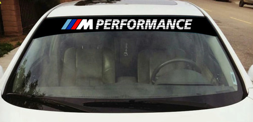 Bmw performance windscreen - performance,