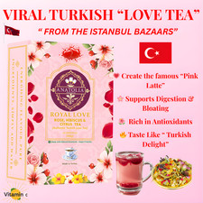 Turkish Love Tea,( Rose