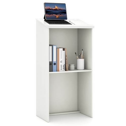 117cm wooden podium stand with - 117cm,