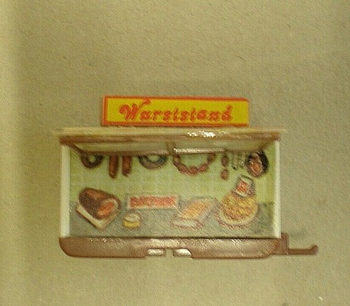 Vintage plastic building - plastic,