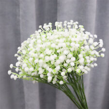 16Pc Artificial Gypsophila Flowers Fake Baby's Breath Silk Bouquet Wedding Decor