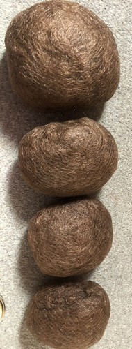 Hair padding chignon brown for - hair,