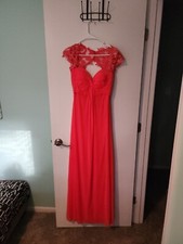 NWT La Femme Beaded Open Back