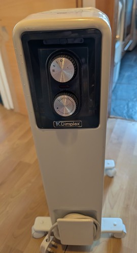 Dimplex white oil free heater