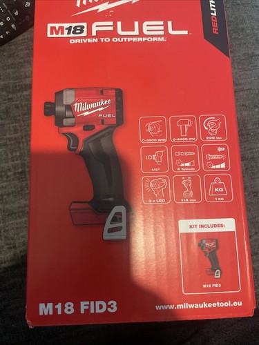 Milwaukee m18fid3 18v - milwaukee, impact