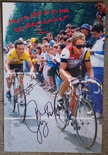 Greg lemond moves ahead - greg,
