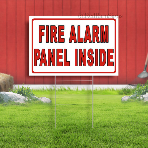 Fire alarm panel inside - alarm, indoor