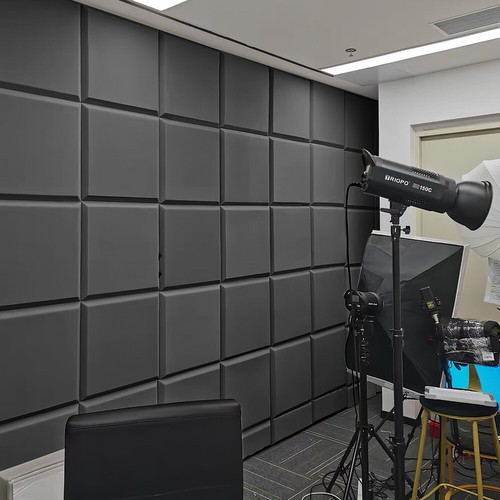 12pcs black acoustic wall - 12pcs,