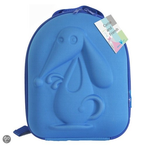 Blue dog children backpack - blue,