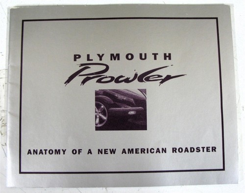 Plymouth prowler roadster - plymouth,