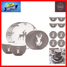 12 Piece Christmas Dinner Set