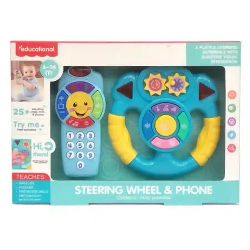 Kids steering wheel phone - steering,