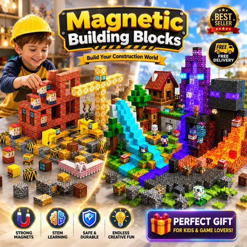 Magnetic building blocks - magnetic,