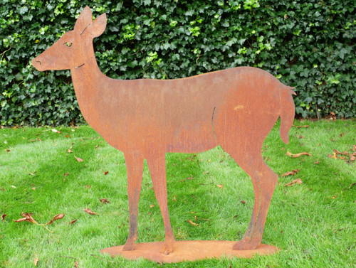 Rusty metal garden - metal,