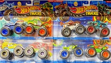 Hot Wheels Monster Trucks 2-Pack Monster Jam Style Diecast Set – New & Sealed