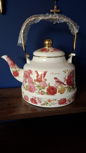Enamel water kettle large - water,