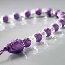 Modern Crystal Beaded Earl Rope Curtain Decorative Tie Back Hold Back