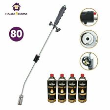 Weed Burner Killer Wand Butane Gas Blowtorch Garden Outdoor Weeds Moss Fungus