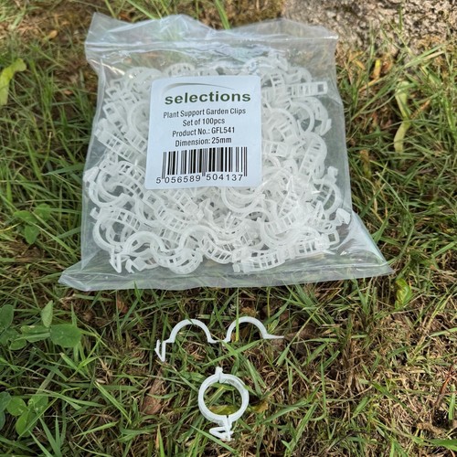 Garden plant support clips - garden,
