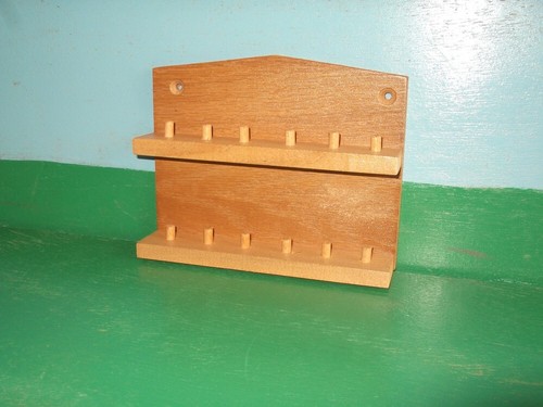 12pc wooden thimble display - 12pc,