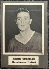 Signed Busby Babes Eddie