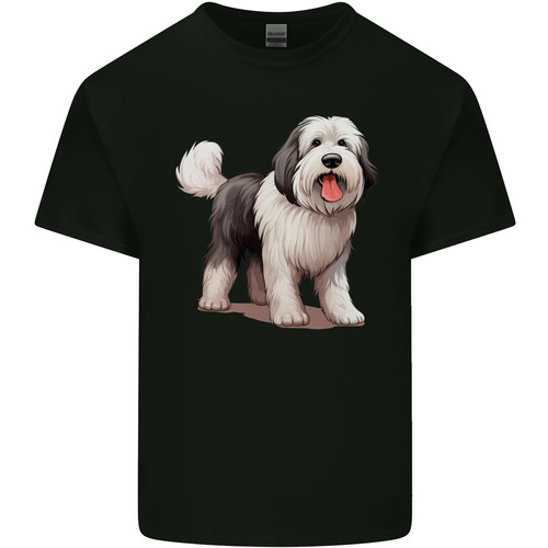 Old english sheepdog - english, kids