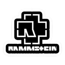 Rammstein Band Rock Group Vinyl car Laptop wall art Sticker decal 7 x 5.5 cm